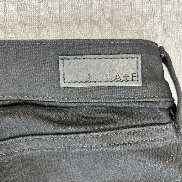 Abercrombie &‎ Fitch Harper Ankle new with tags Black Dress Jeans women 2/26X26 - Picture 13 of 14
